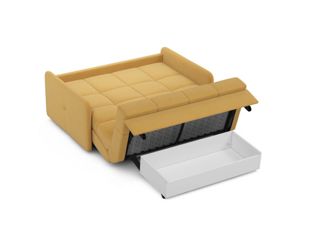 Диван MOON 120 цвет желтый (фото 302080)