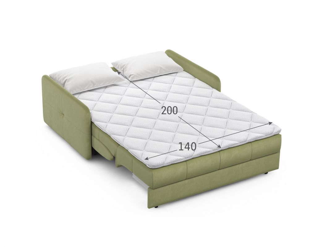 Диван MOON 120 цвет зеленый,оливковый (фото 302188)