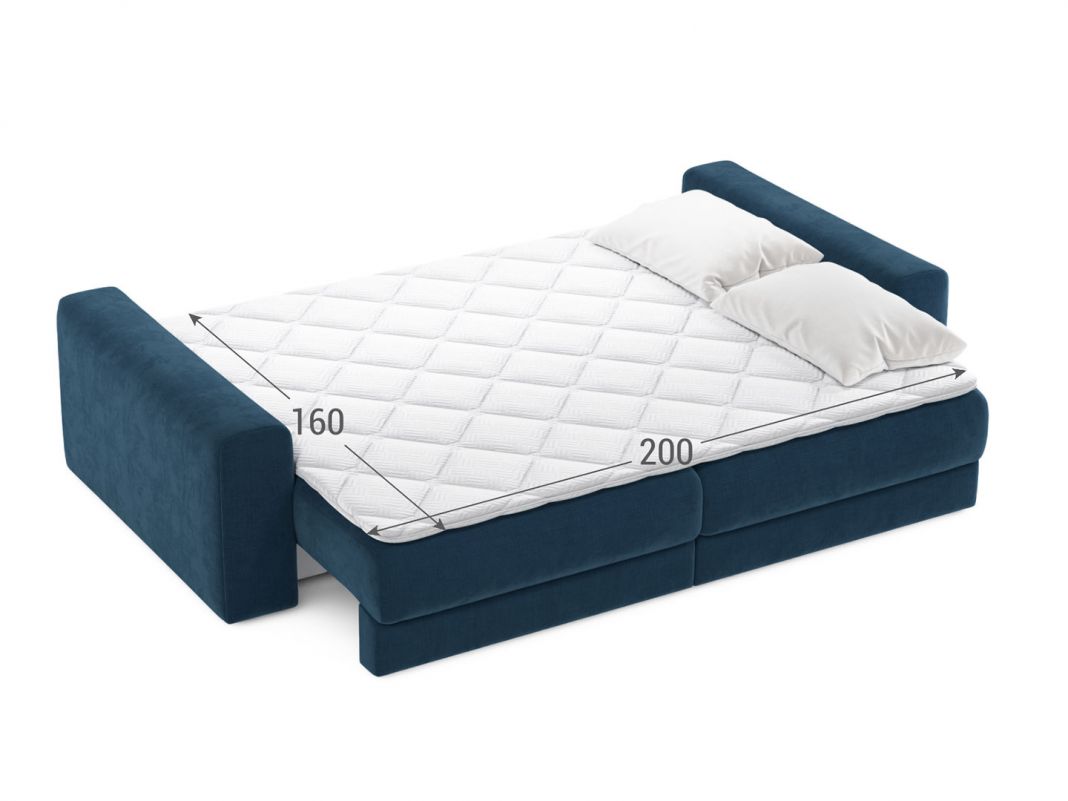 Диван MOON 007 цвет синий (фото 302722)