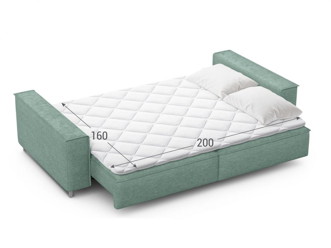 Диван MOON 005 цвет зеленый,мята (фото 302546)