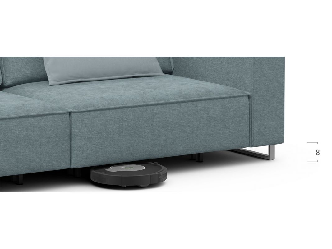 Диван MOON 005 цвет голубой (фото 302588)