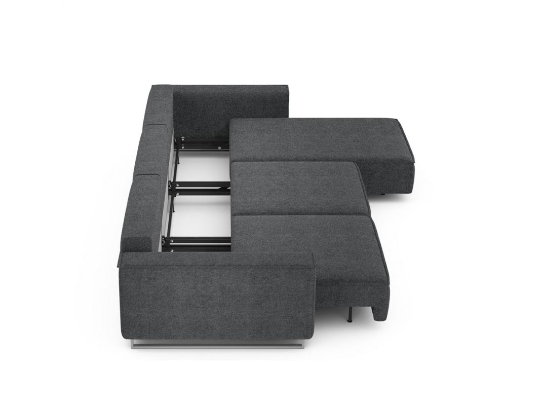 Угловой диван MOON 005 цвет серый (фото 302606)