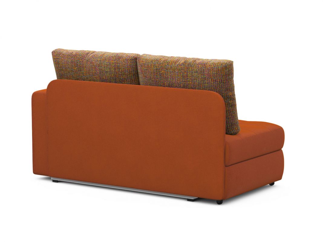 Диван кушетка MOON 074 цвет оранжевый,красный,терракот (фото 303091)