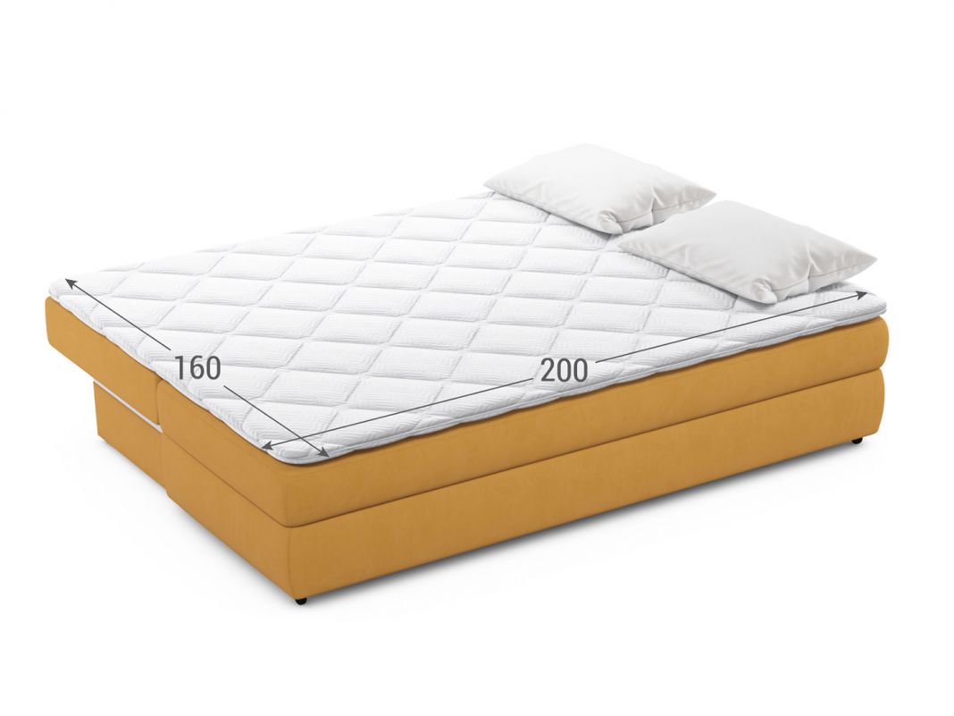 Диван MOON 074 цвет желтый (фото 303190)