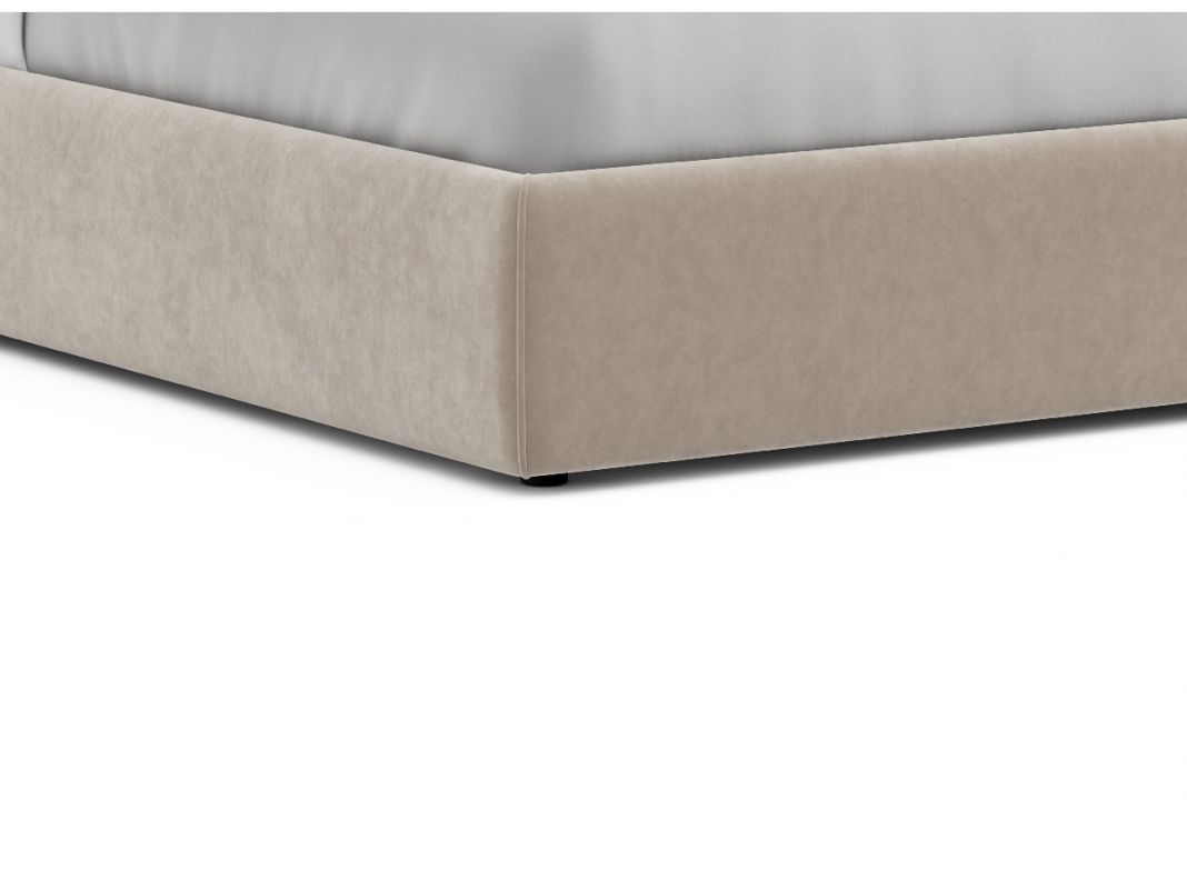 Кровать с подъёмным механизмом MOON 1008 цвет бежевый (фото 303302)