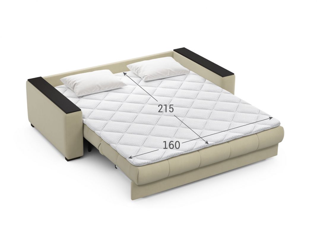 Диван MOON 107 цвет белый,бежевый (фото 303457)