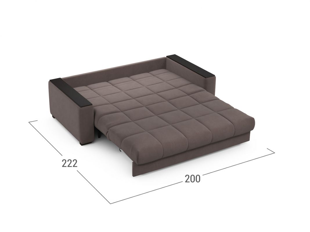 Диван MOON 107 цвет коричневый (фото 303588)