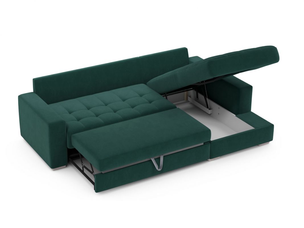 Угловой диван MOON 107 цвет зеленый (фото 303753)