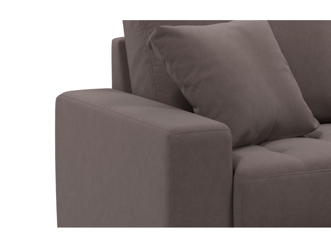 Угловой диван MOON 107 цвет коричневый (фото 303811)