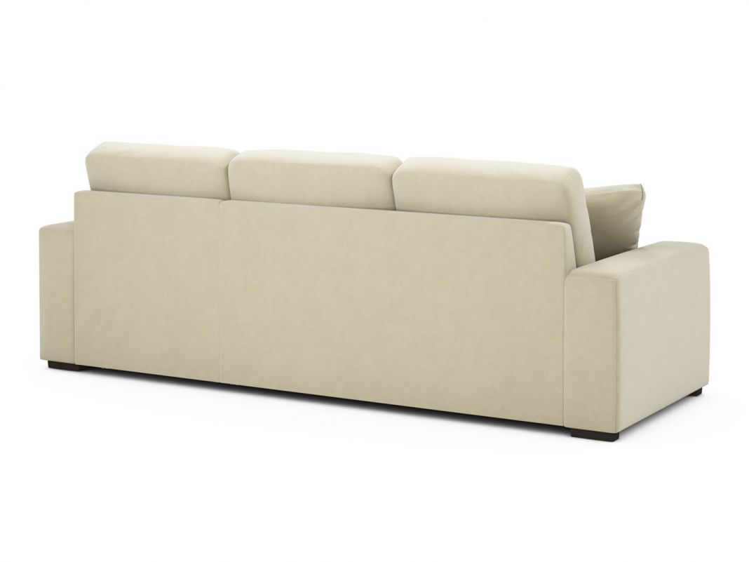 Угловой диван MOON 107 цвет белый,бежевый (фото 303850)