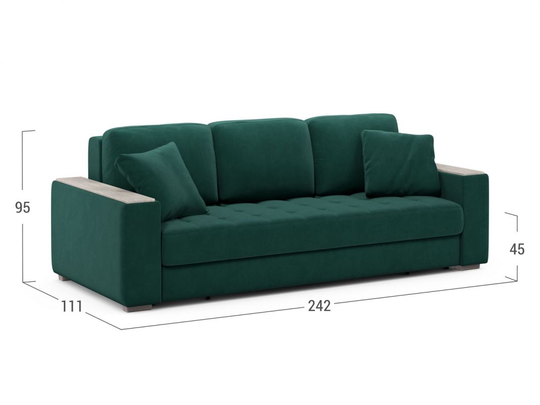 Диван MOON 107 цвет зеленый (фото 303915)