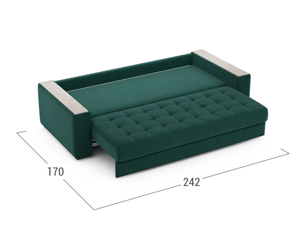 Диван MOON 107 цвет зеленый (фото 303917)