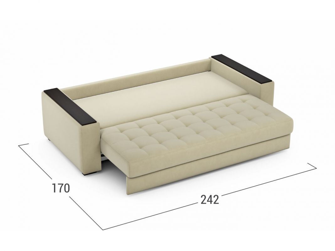 Диван MOON 107 цвет белый,бежевый (фото 303947)