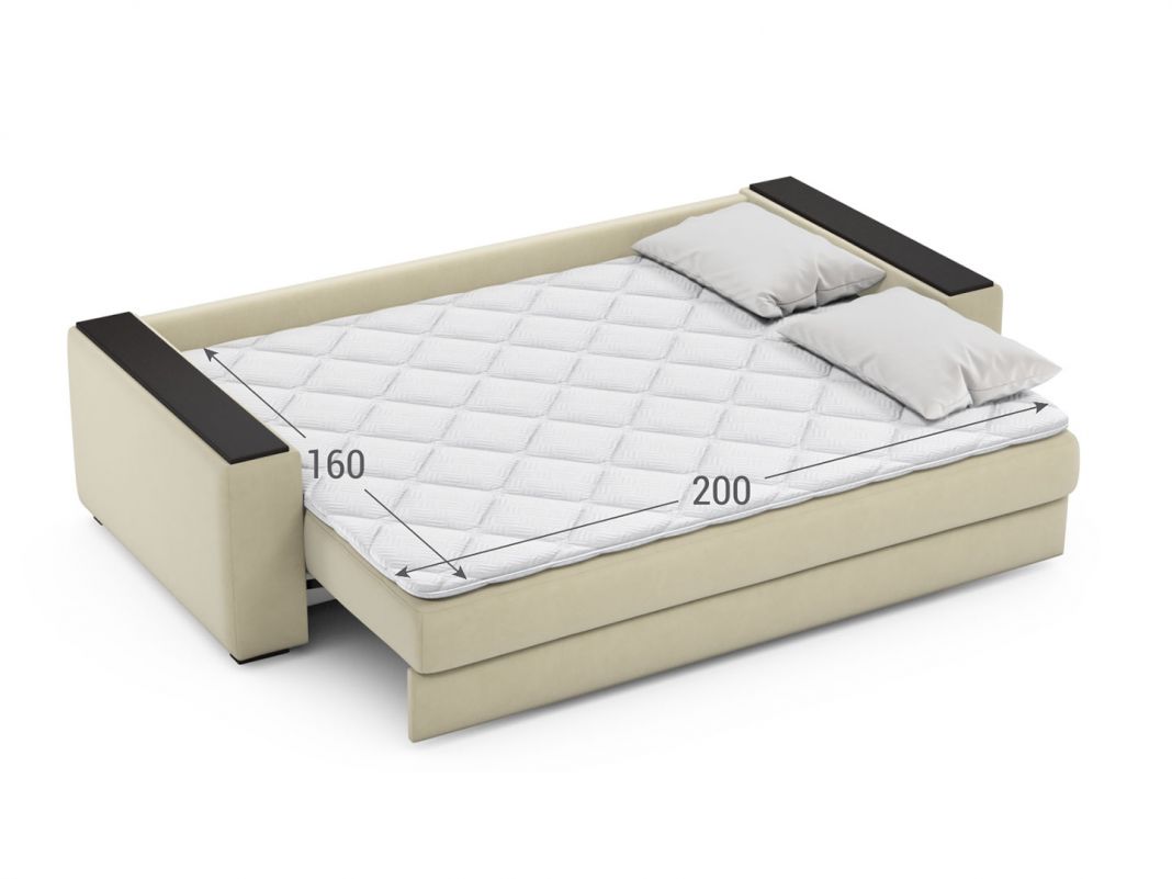 Диван MOON 107 цвет белый,бежевый (фото 303948)