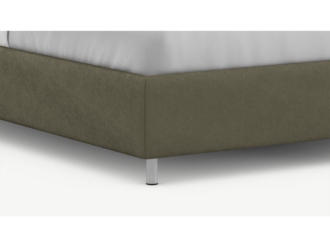 Кровать с подъемным механизмом MOON 1156 Arona цвет коричневый,серый (фото 305772)