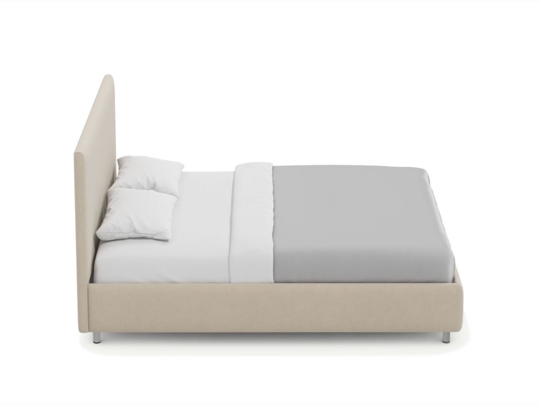 Кровать с подъемным механизмом MOON 1156 Arona цвет бежевый (фото 306063)