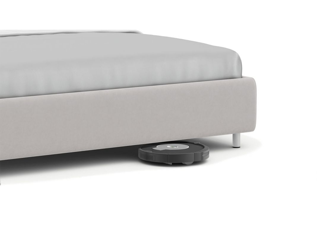 Кровать с подъемным механизмом MOON 1156 Arona цвет серый (фото 307172)