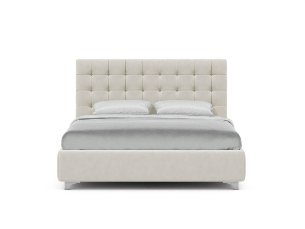 Кровать с подъемным механизмом MOON 1155 Sunshine цвет белый,бежевый (фото 310175)