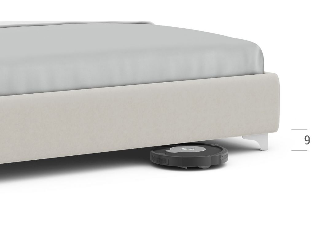 Кровать с подъемным механизмом MOON 1155 Sunshine цвет белый,бежевый (фото 310183)