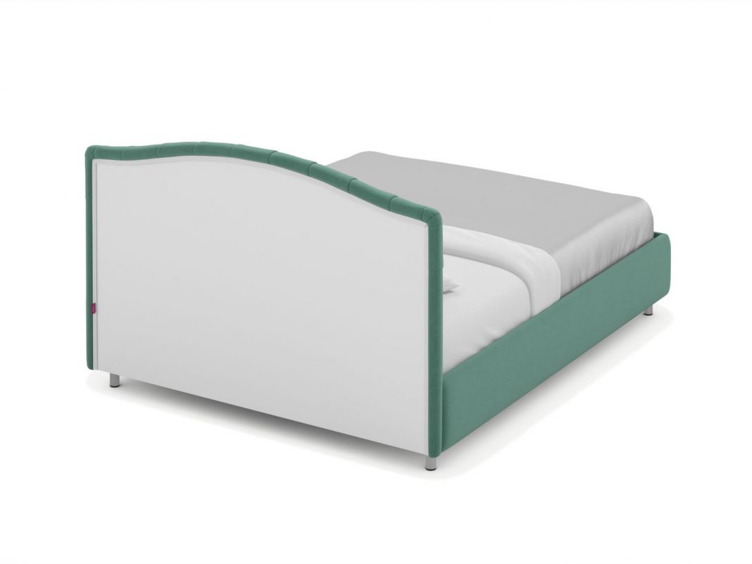 Кровать с подъемным механизмом MOON 1157 цвет зеленый (фото 312908)