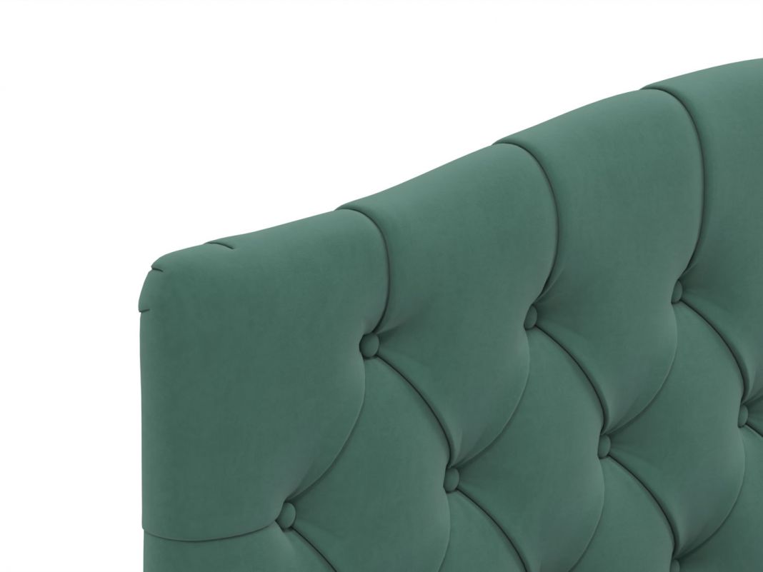 Кровать с подъемным механизмом MOON 1157 цвет зеленый (фото 312911)