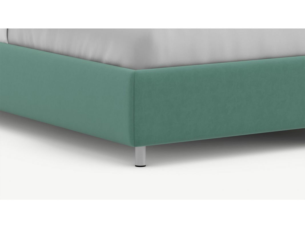 Кровать с подъемным механизмом MOON 1157 цвет зеленый (фото 312912)