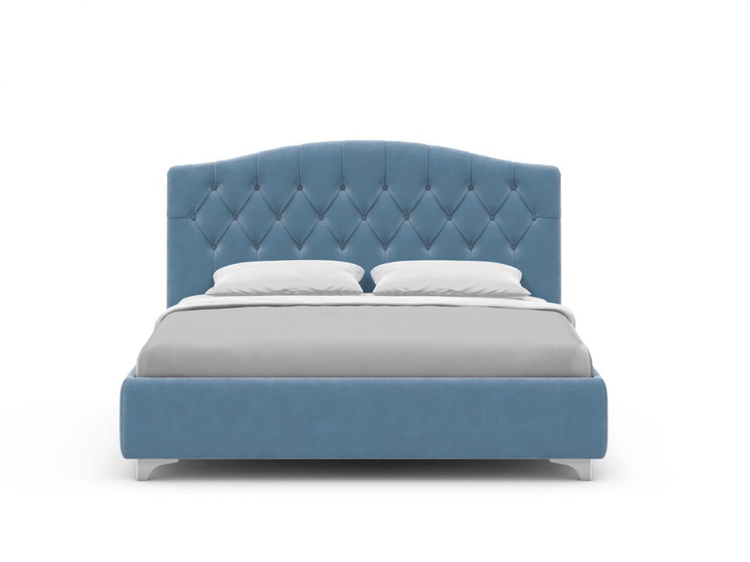 Кровать с подъемным механизмом MOON 1157 цвет синий,голубой (фото 315242)