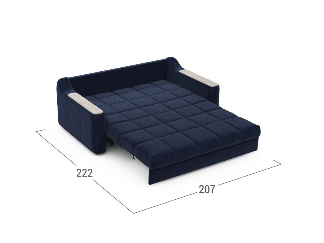 Диван MOON 116 цвет синий (фото 317595)