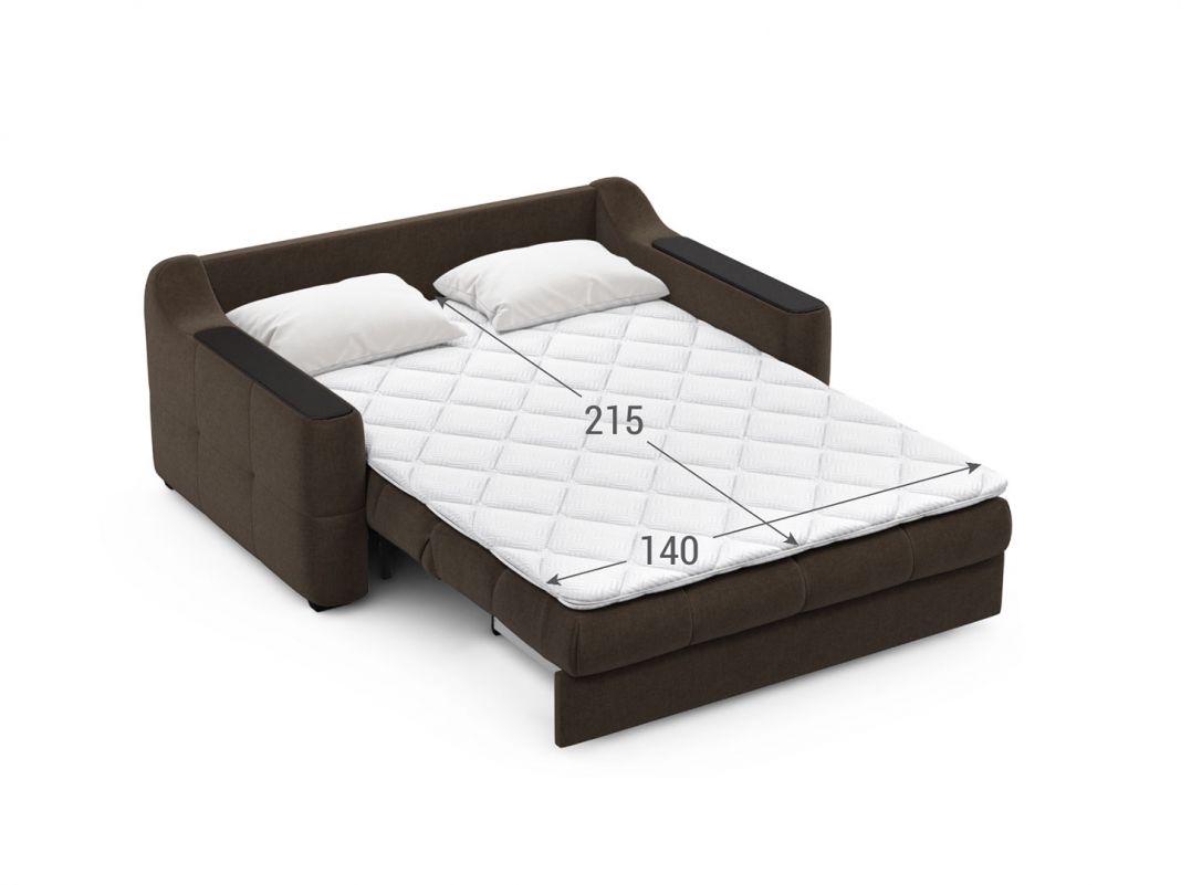 Диван MOON 116 цвет коричневый (фото 317706)