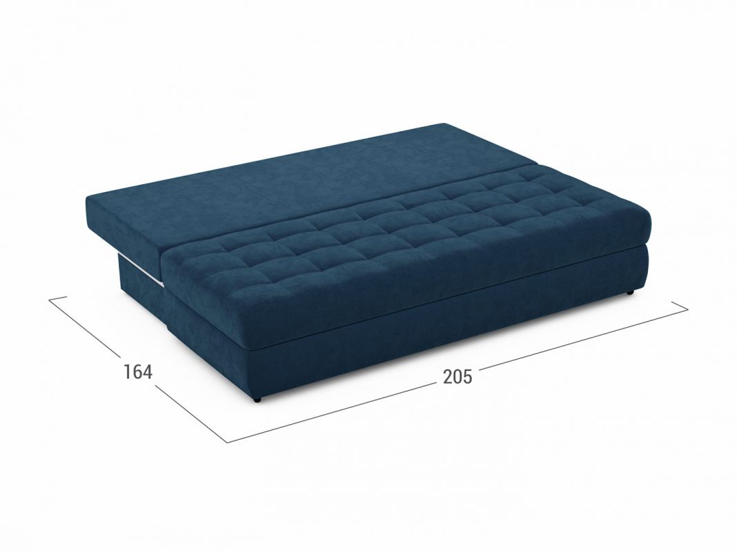 Диван MOON 074 цвет синий (фото 321618)