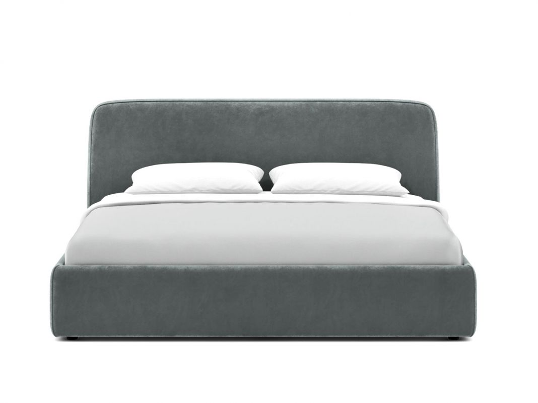 Кровать с подъёмным механизмом MOON 1008 цвет серый (фото 321720)