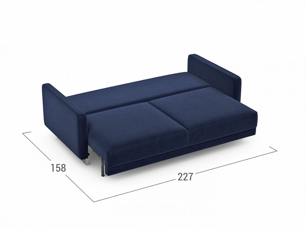 Диван MOON 178 цвет синий (фото 321225)