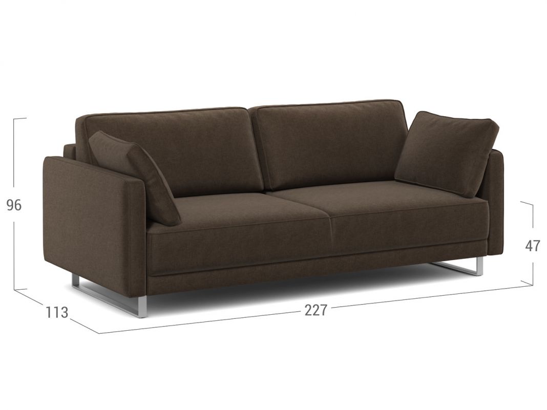 Диван MOON 178 цвет коричневый (фото 321253)