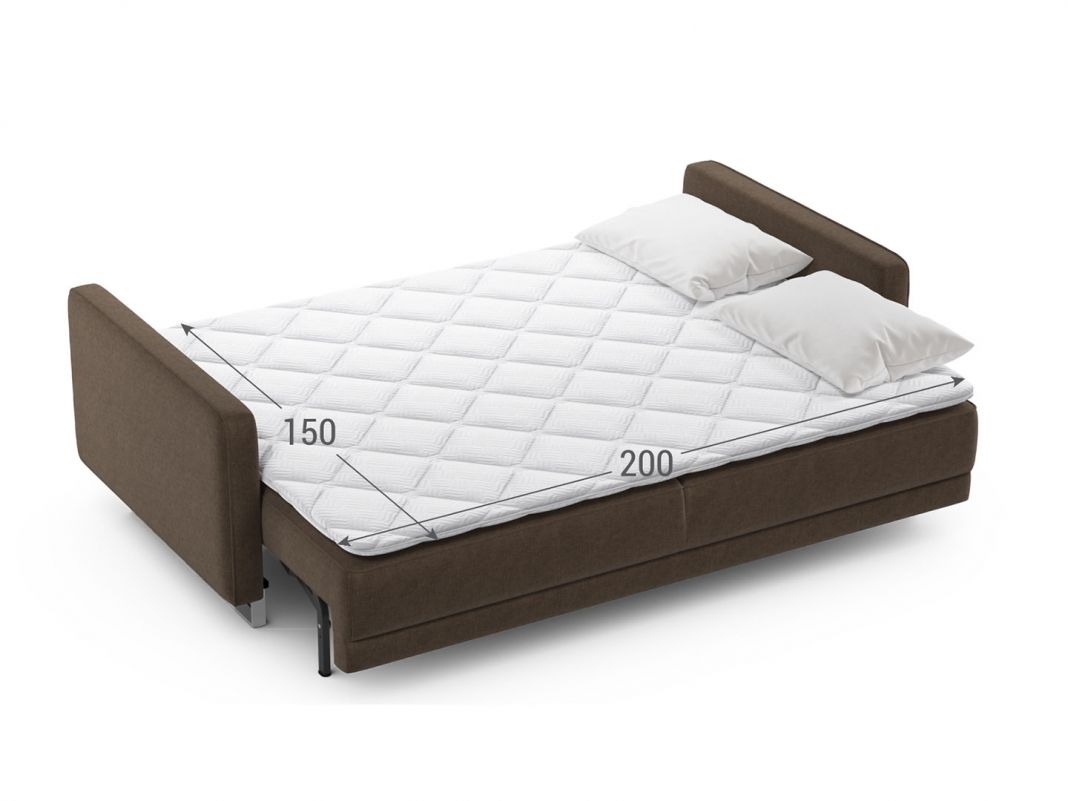 Диван MOON 178 цвет коричневый (фото 321256)