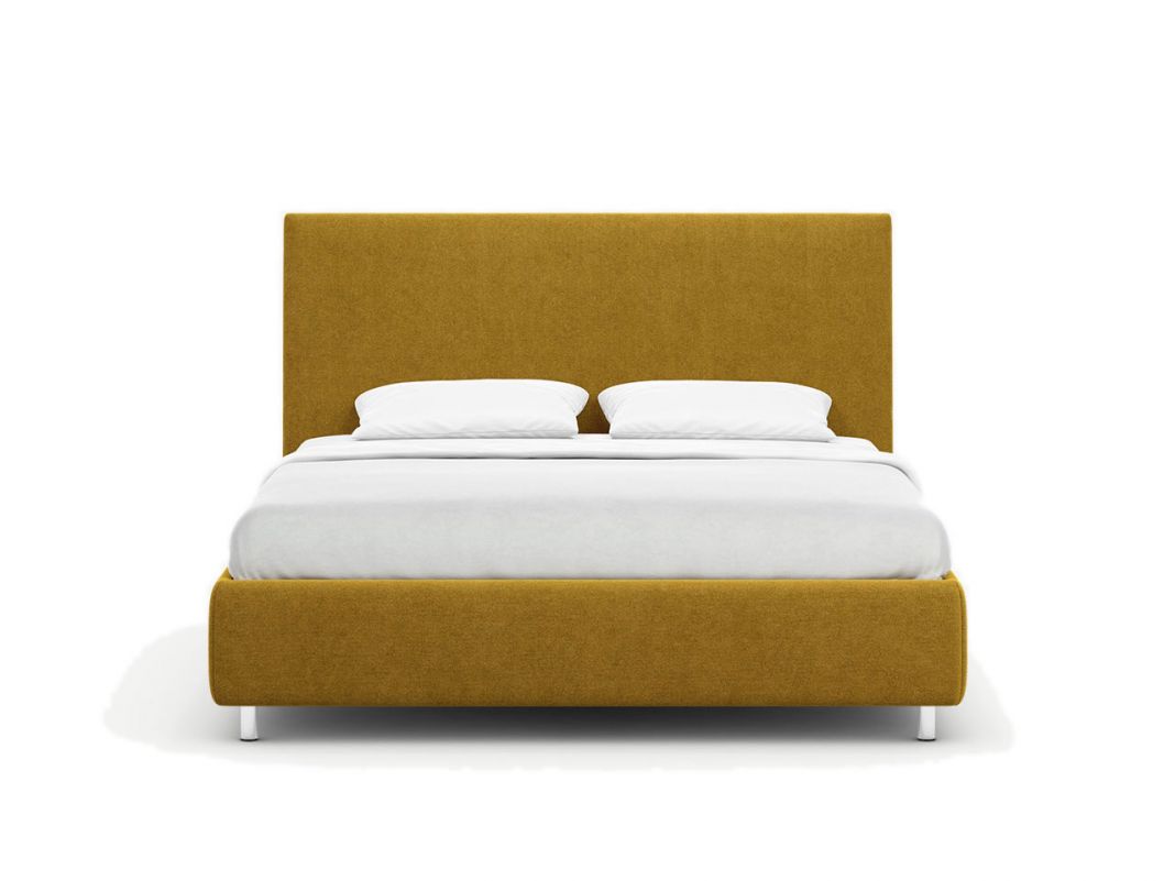 Кровать с подъемным механизмом MOON 1156 Arona цвет желтый (фото 322352)