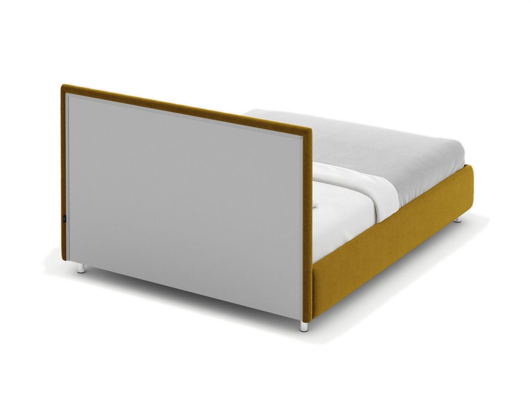 Кровать с подъемным механизмом MOON 1156 Arona цвет желтый (фото 322357)