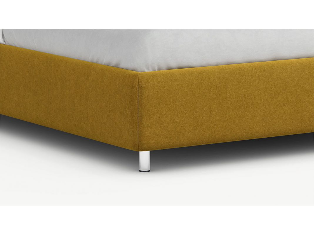 Кровать с подъемным механизмом MOON 1156 Arona цвет желтый (фото 322358)