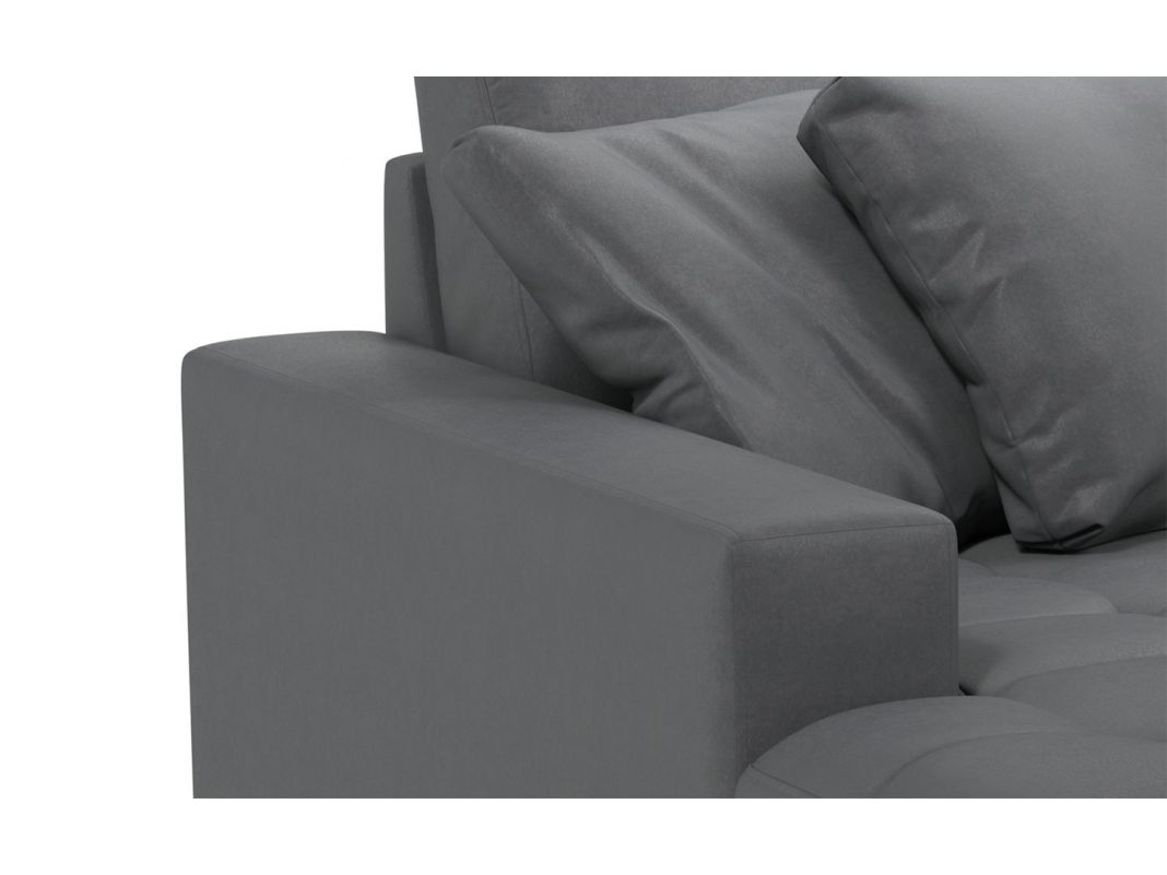 Угловой диван MOON 107 цвет серый (фото 322246)