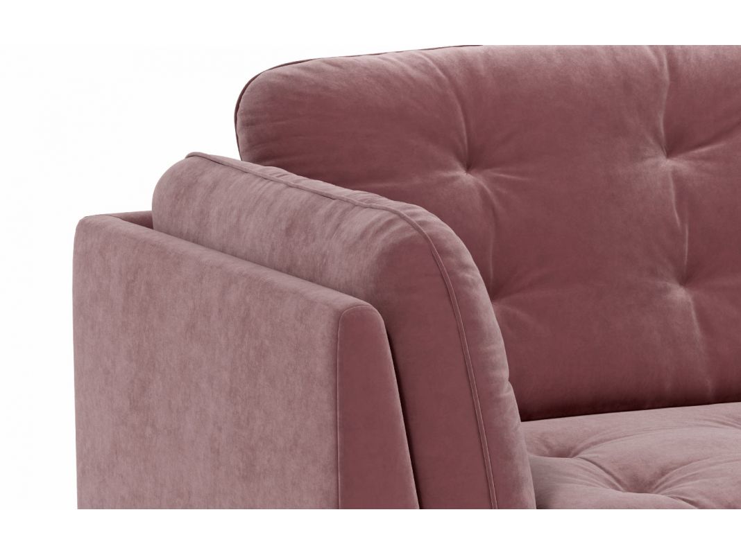 Угловой диван MOON 110 цвет розовый (фото 322331)