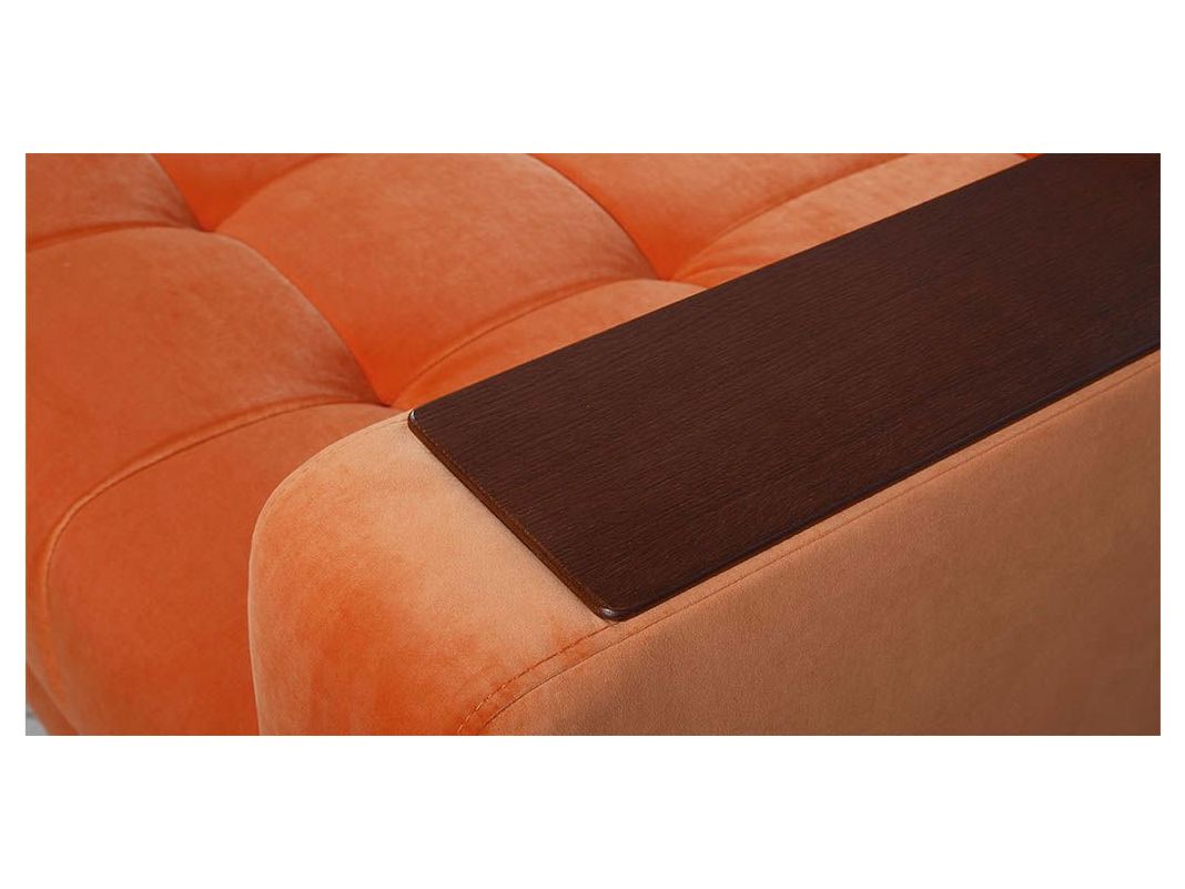 Диван Бейкер цвет оранжевый (фото 84063)