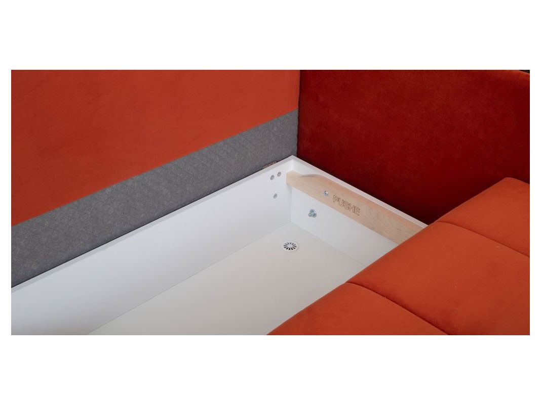 Диван Бейкер Box цвет оранжевый (фото 28526)