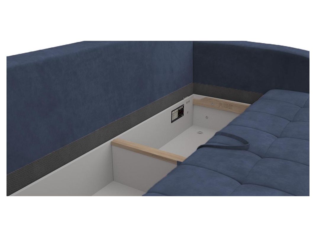 Диван Бейкер 2 цвет синий (фото 323056)