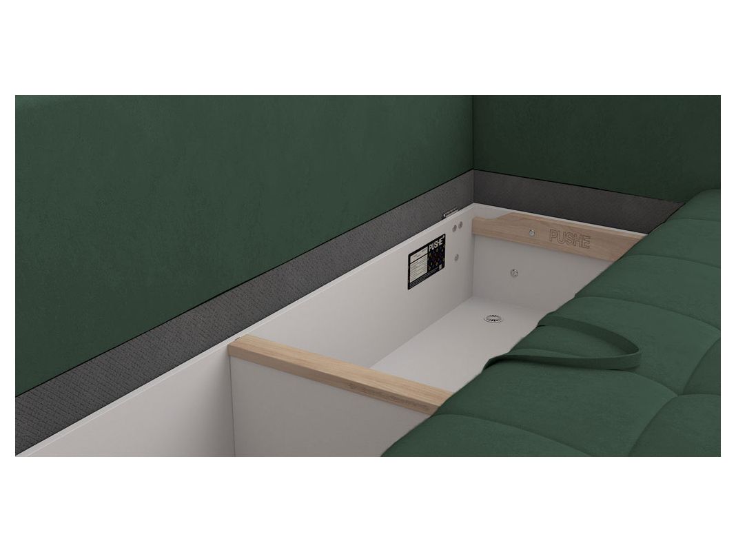 Диван Бейкер 2 цвет зеленый (фото 323224)