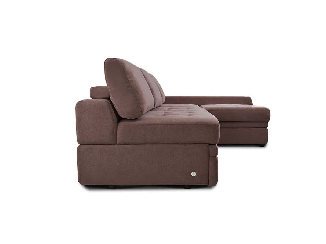 Угловой диван Бруно цвет коричневый (фото 175032)