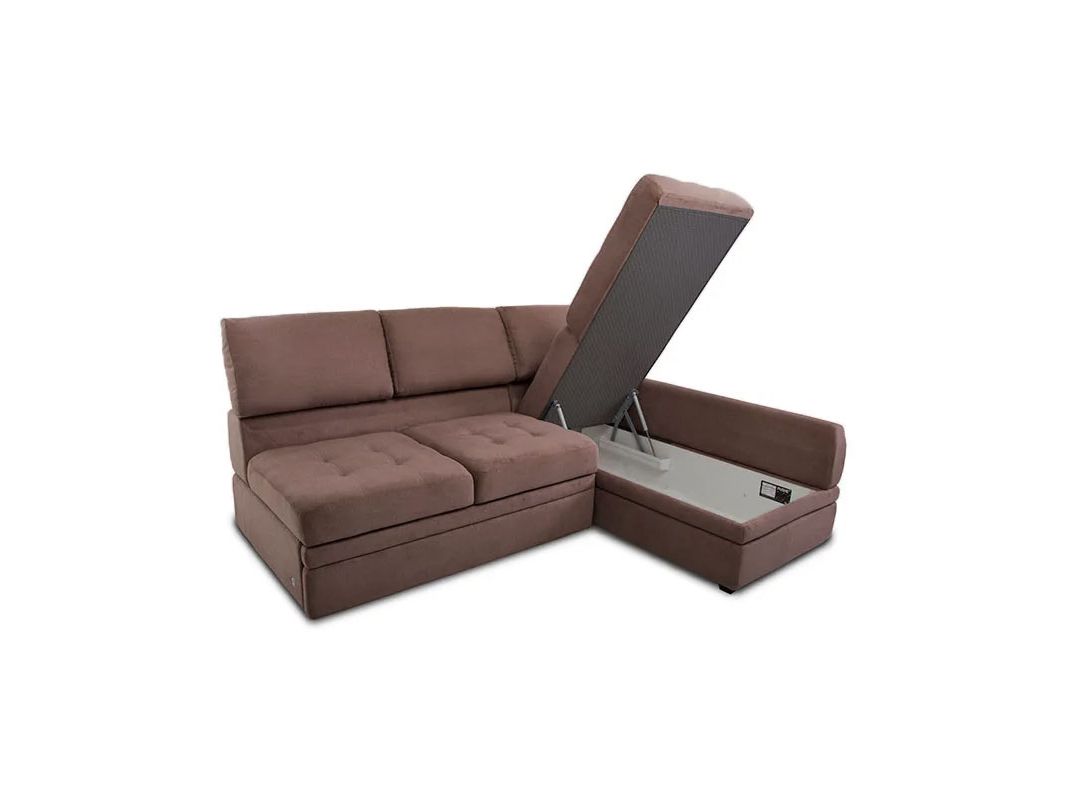 Угловой диван Бруно цвет коричневый (фото 175027)