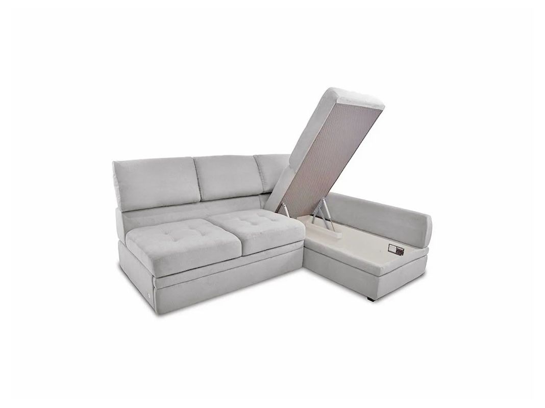 Угловой диван Бруно цвет серый (фото 175062)