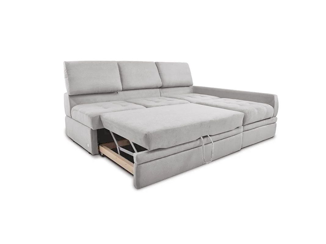 Угловой диван Бруно цвет серый (фото 175064)