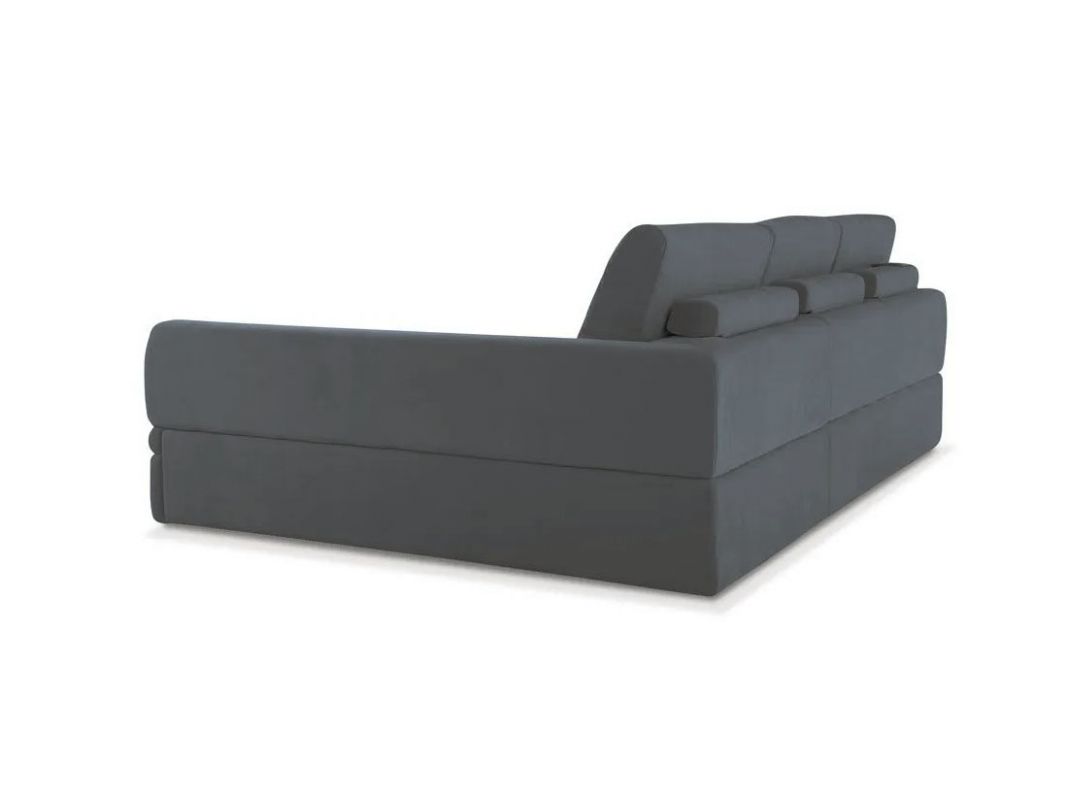 Угловой диван Бруно цвет серый (фото 145651)