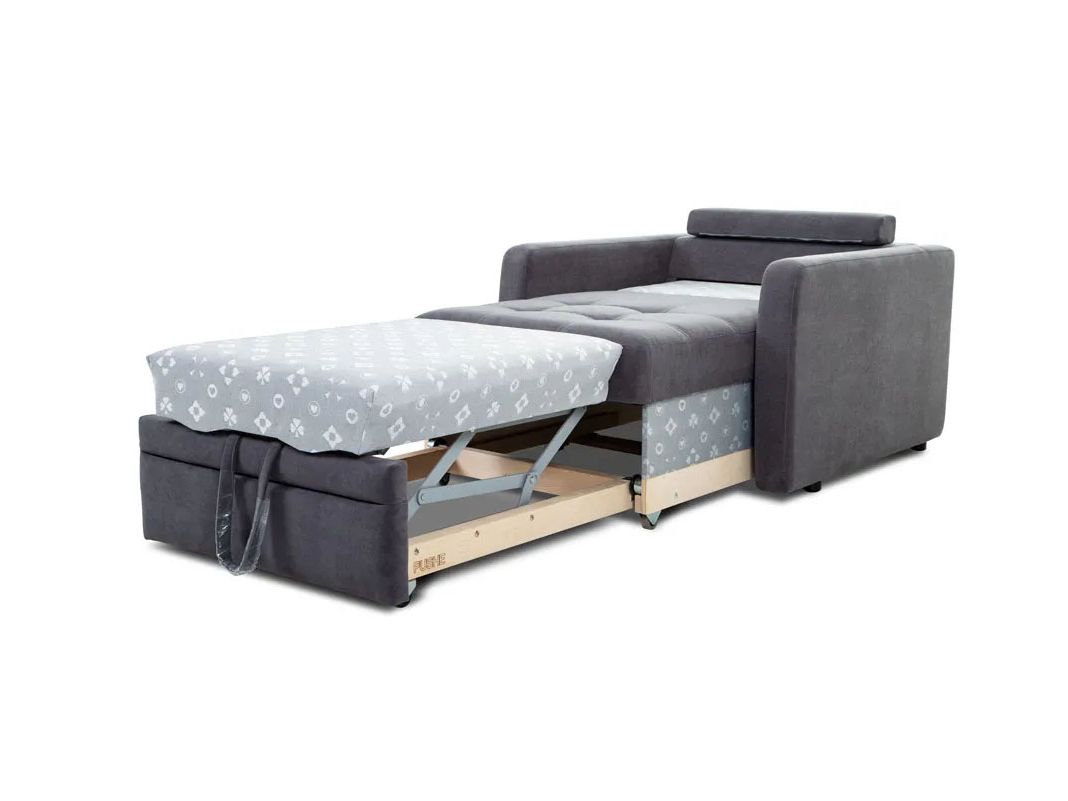 Кресло-кровать Бруно цвет серый (фото 156638)