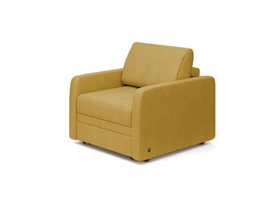 Кресло-кровать Бруно цвет желтый (фото 323955)